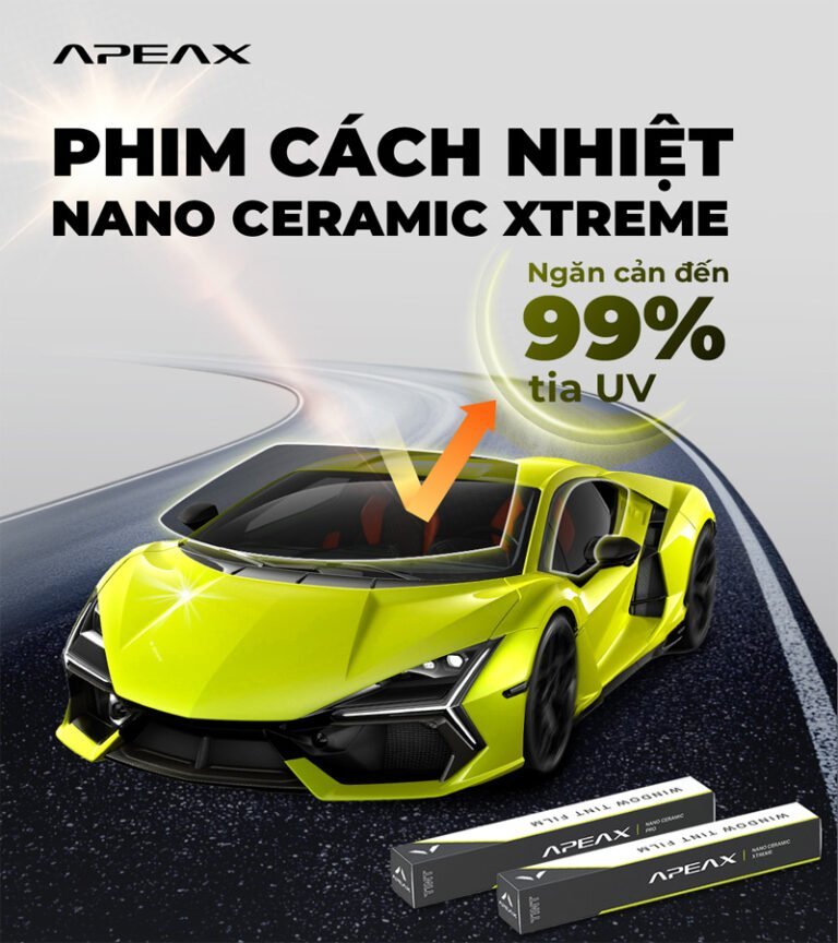 Film cách nhiệt Ceramic Xtreme - 7 Chỗ